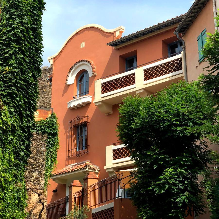 «La Calade » Villa Les Glycines Collioure Buitenkant foto